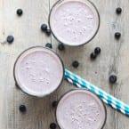 Blueberry Pineapple Oatmeal Smoothie