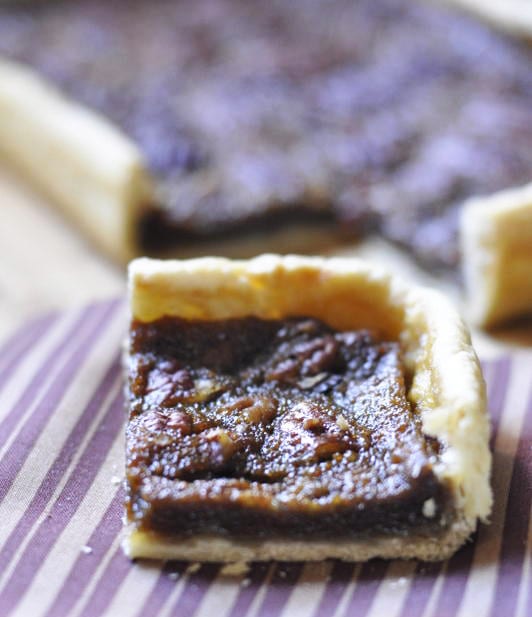 Bourbon Pecan Pie Bars